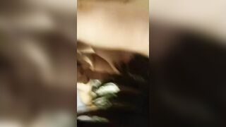 Lovely mature bbw sucking my dick
