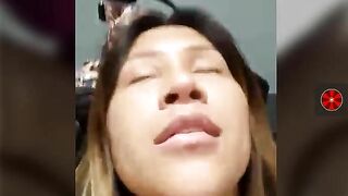 Kinky Asian girl finger dipping squirt