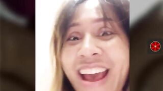 Kinky Asian girl finger dipping squirt